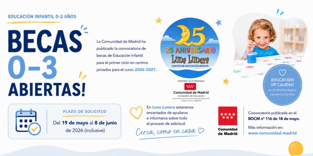 becas educación infantil