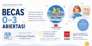 becas educación infantil